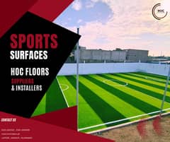 WHOLESALERS ,artificial grass , sports grass by HOC TRADERS