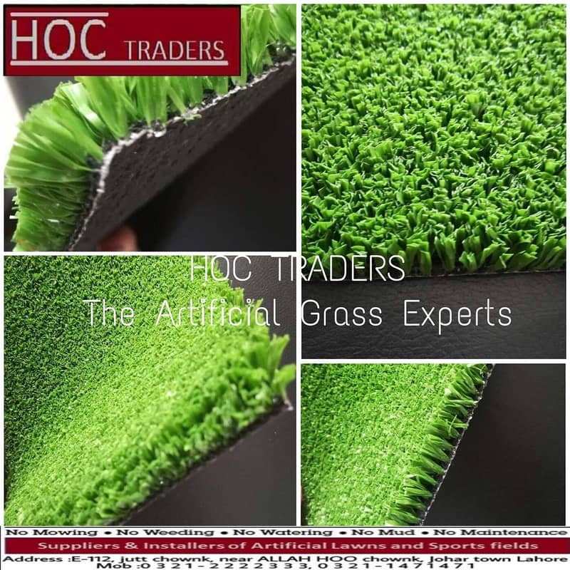 WHOLESALERS ,artificial grass , sports grass by HOC TRADERS 5