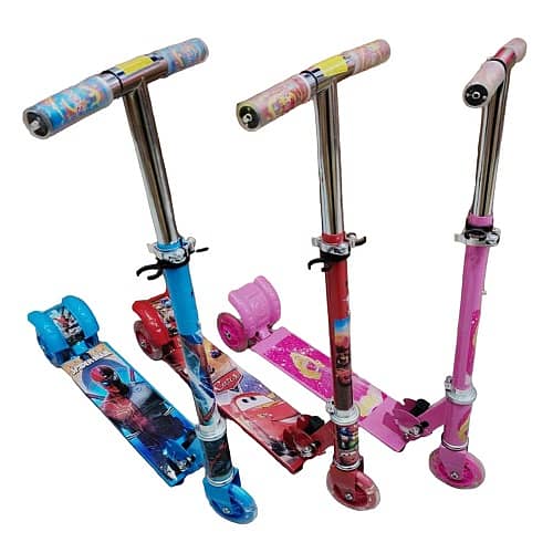 Scotty For Kids Adjustable 3 Wheel Kick Scooter Gifts 2