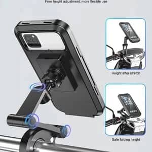 Waterproof Bicycle Mobile Phone Holder Support 1