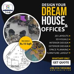 Interior & exterior Designing