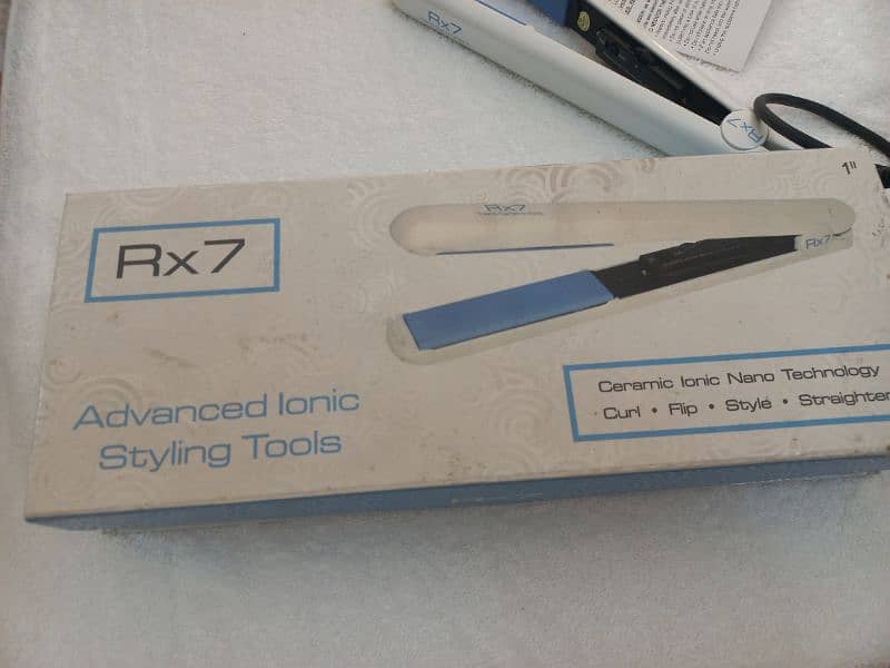 RX 7 Hair Straightner,  Just Like New With Box 4
