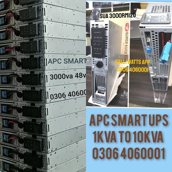 Apc Smart Ups 3KVA 2700WATT 48V pure sine wave ups 1