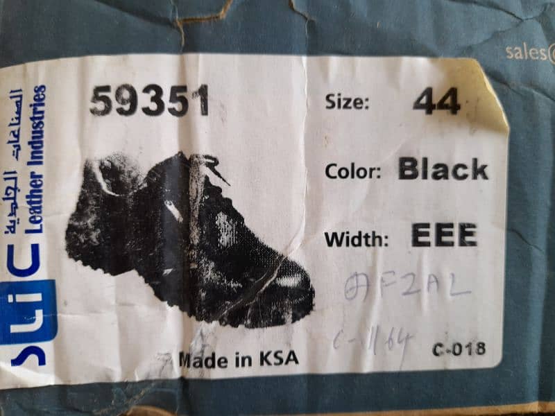 Imported Safety Shoes No 44 (10) 5