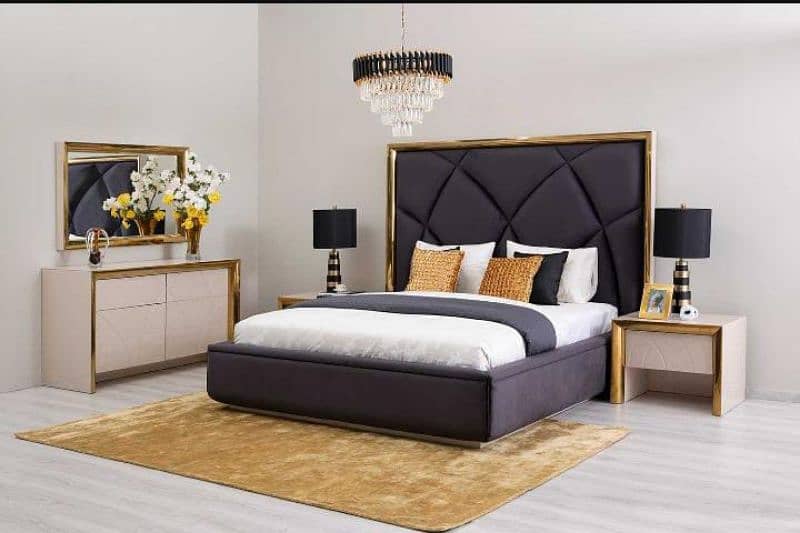 double bed bed set furniture point full poshish bed set 5
