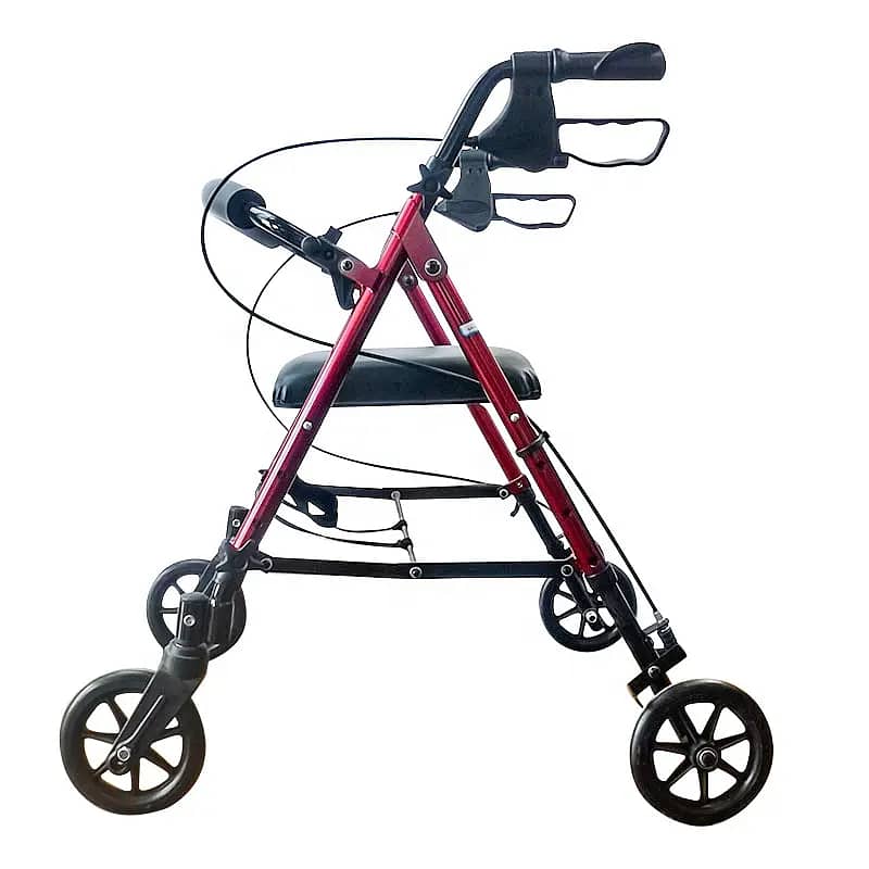 Rollator Walker With Seat and Wheels for Elders and Patient Mobility 4