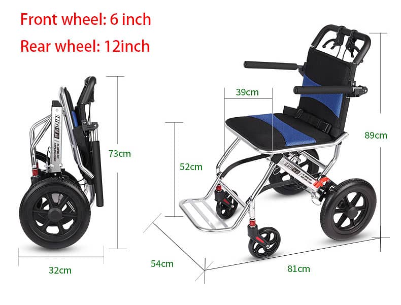 Wheelchair | Travelling Wheelchair For Hajj | Electric Wheelchair 5