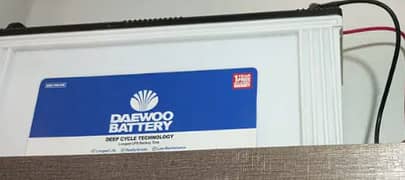 DAEWOO BATTERY 180 DIP BACKUP ALMOST ENDED