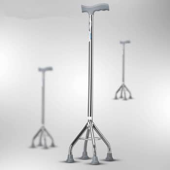Adjustable Walking Stick | Besakhi | Quadcane | Crutch | Knee Surgery 3