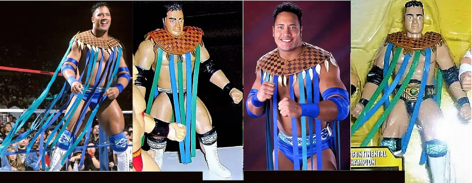 Rare 1997 The Rock Dwayne Johnson Action Figure JAKKS PACIFIC 1