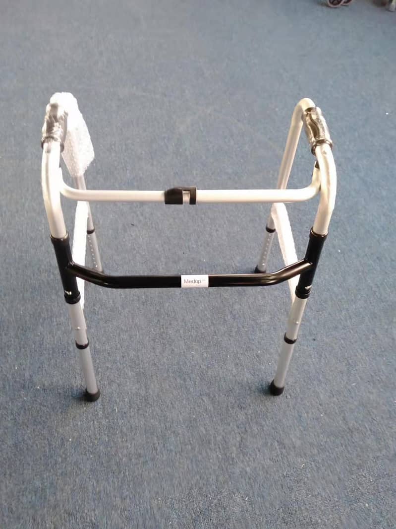 Foldable Walker for Patient | Wheelchair | Commode Chair 0