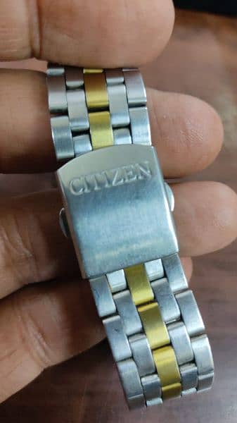 Rare beautiful citizen quartz original watch big elegant stylish dial 5