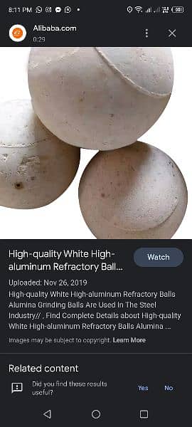 High Quality Refractory Ball 1