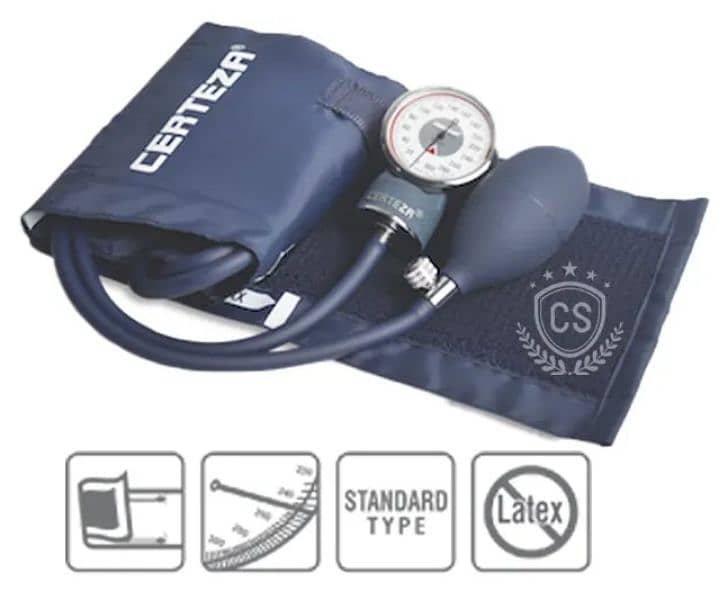 Certeza CR-1002 Aneroid Blood Pressure Monitor + stethoscope 6