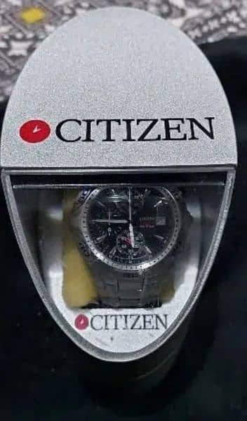 Citizen Chronograph WR-10 Bar (Brand New with Box) 1