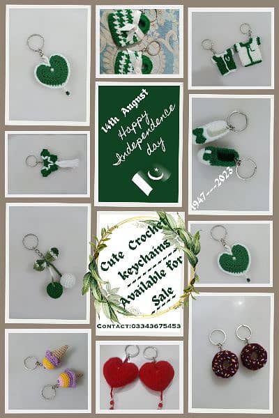 crochet hand made keychain, pursue and much more 4