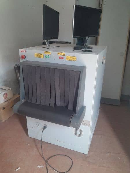 metal detector, xray baggage machine 2