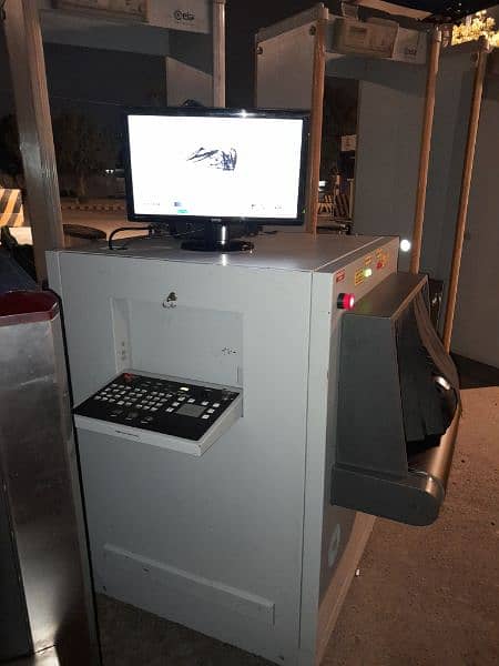 metal detector, xray baggage machine 4