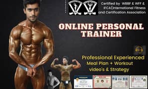 Online Fitness trainer (Nutrition expert)