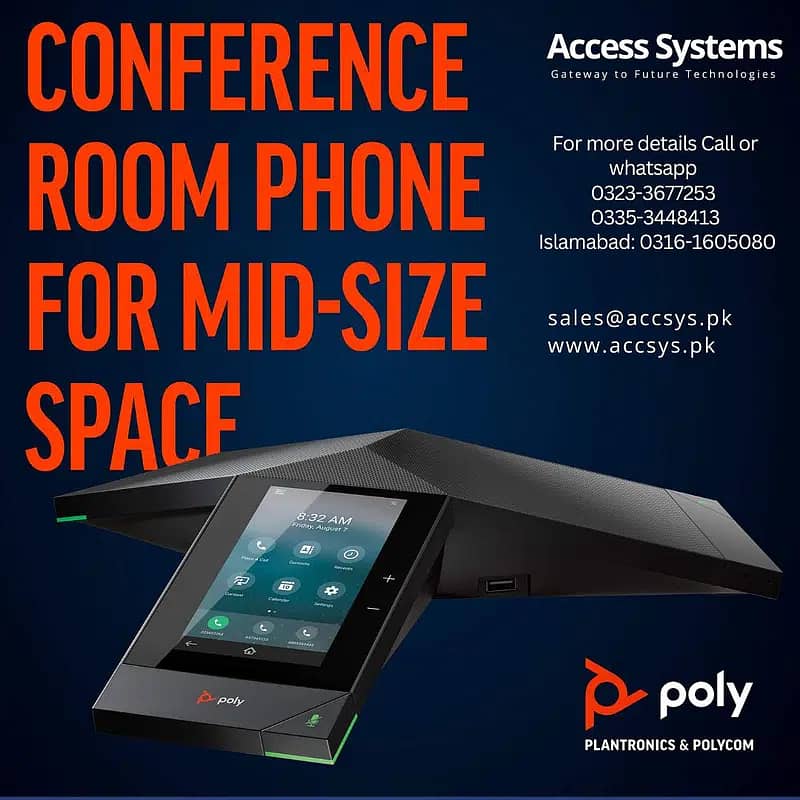 Audio conference Mic| USB | speakerphone | Zoom |Poly Trio 8800 | 8500 1