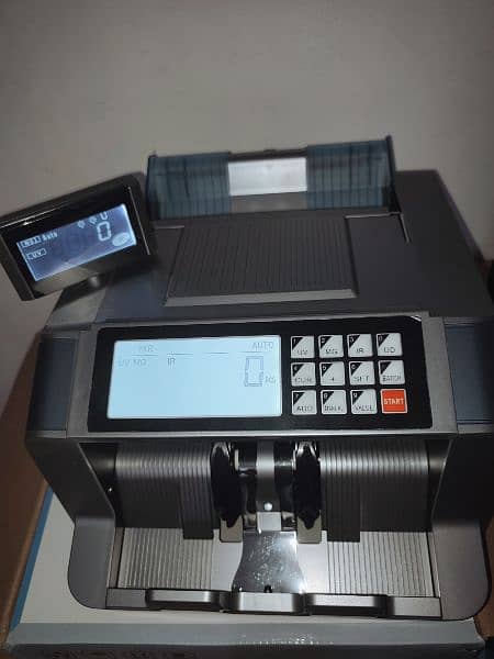 Cash currency note counting machine with fake note detect in Pakistan 1