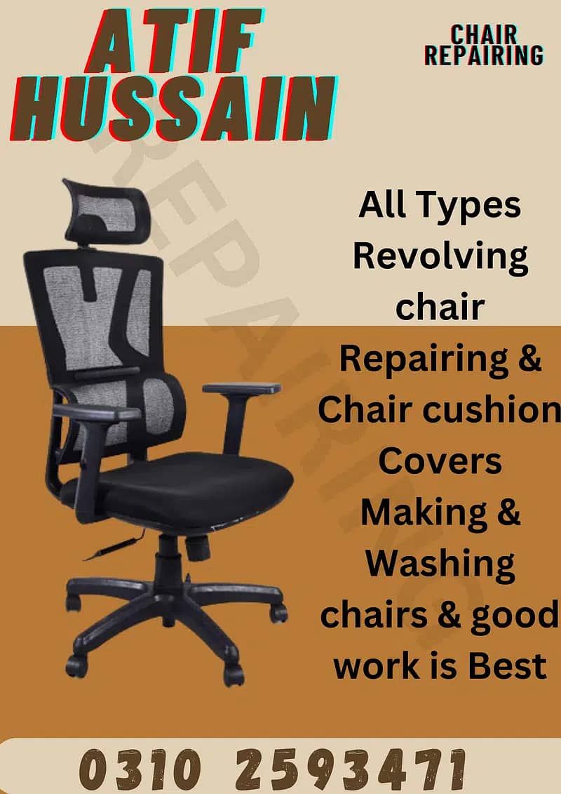 chair repairing/ chair repair / cushion making / sofa repairing 4
