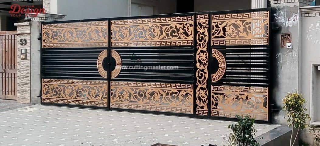 Iron Steel Gate, Grills, Doors, Stairs, Railling, Chogaths,Metal frame 12