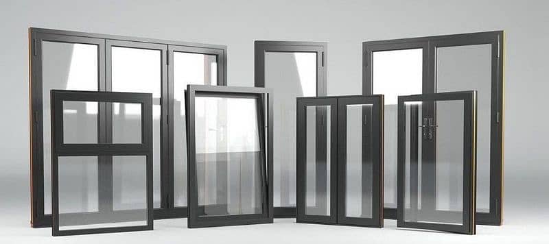 UPVC Aluminum Windows And Doors Fabrication 6