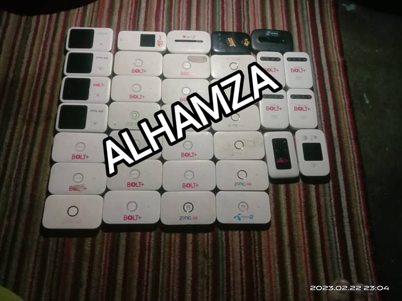 zong jazz telenor Huawei 4g LCD device unlocked all sims COD 3