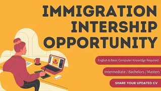 Immigration Internship Opportunity: Gain Valuable Experience
