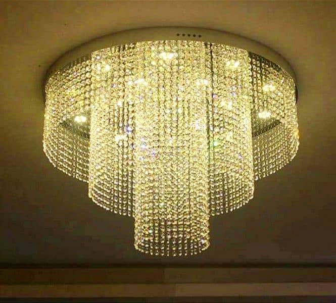 Crystal chandeliers fanoos k9 hanging lamp lights 13