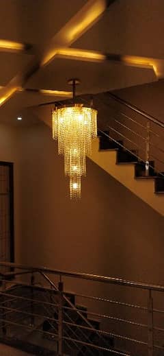 fanoos crystal chandelier jhumar hanging lights