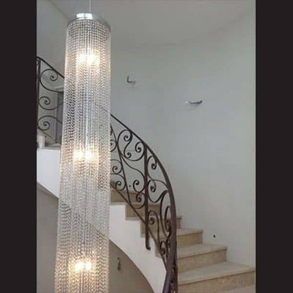 Crystal chandeliers k9 fanoos jhumar hanging lights 12