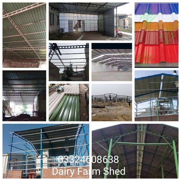 Fiber Shed/Marquee and Dairy Farm shed/poly carbonate sheet 1