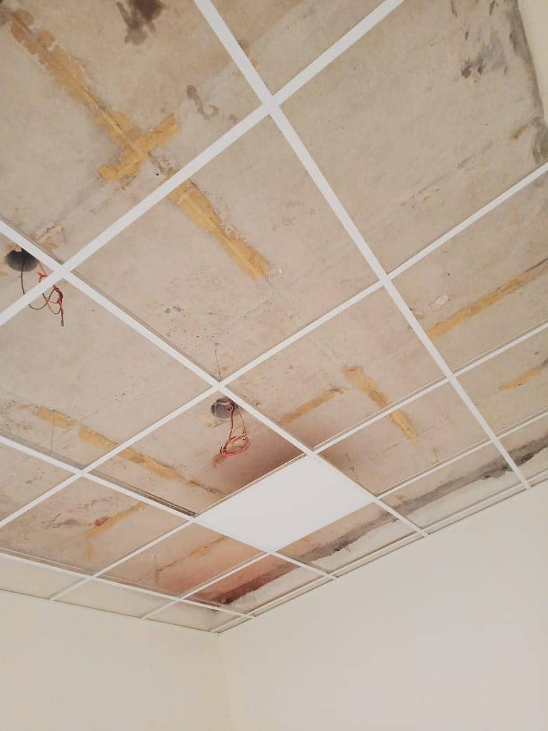 GYPSUM BOARD-PARTITION & CEILING - OFFICE PARTITIN  FALSE CEILING 14