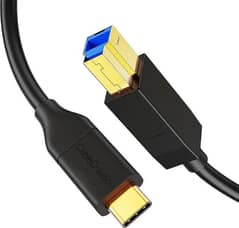 CableCreation USB Type-C to USB 3.1 Gen2 Standard -B Plug Cable 1.2M 0
