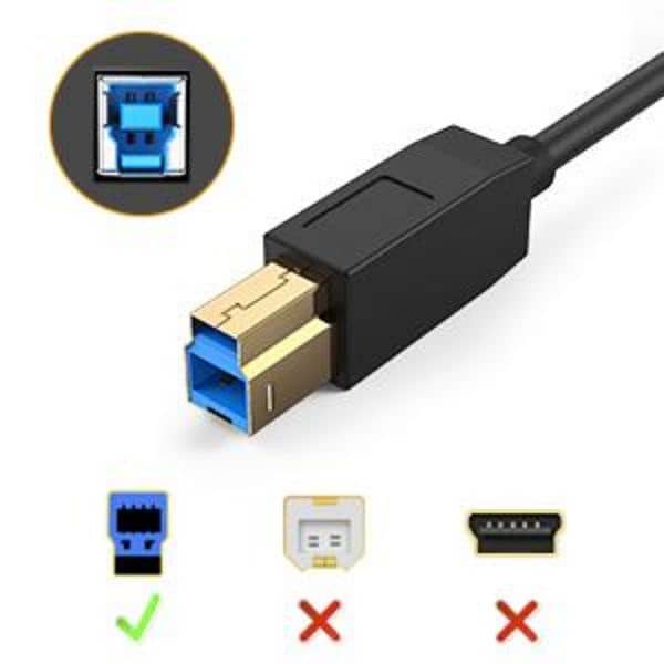 CableCreation USB Type-C to USB 3.1 Gen2 Standard -B Plug Cable 1.2M 7