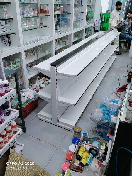 complete super store display racks for pharmacy and grocery store 4