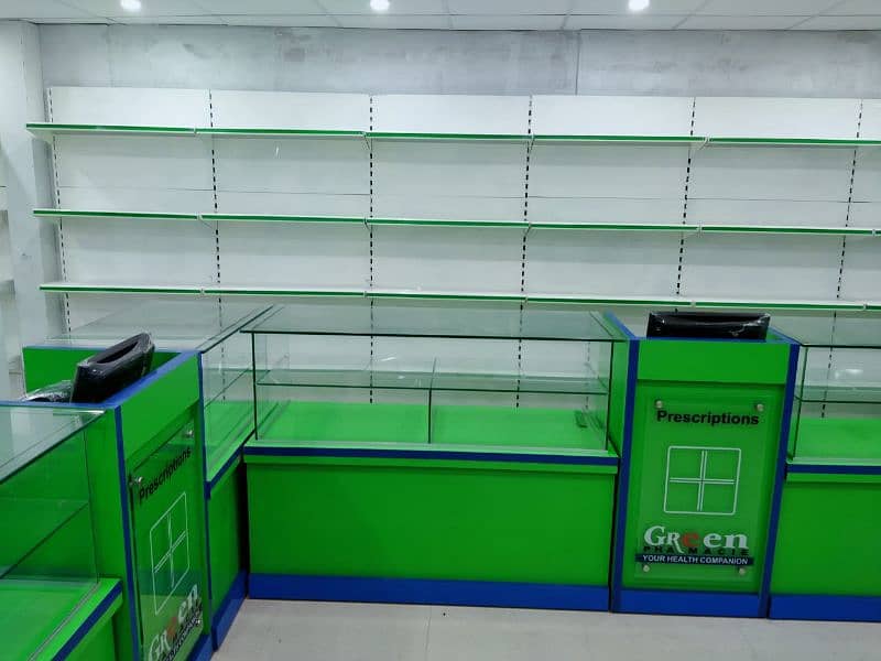complete super store display racks for pharmacy and grocery store 15