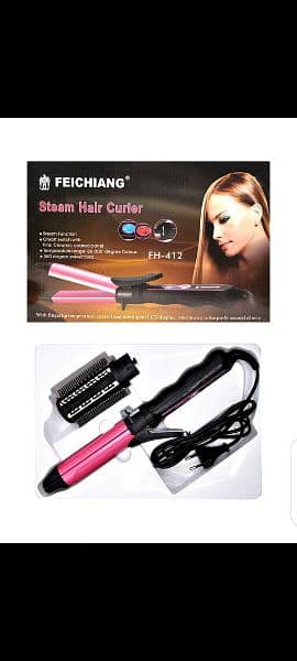 Feichiang 2 in 1 FEICHIANG Digital Hair Curler - FH - 412 0