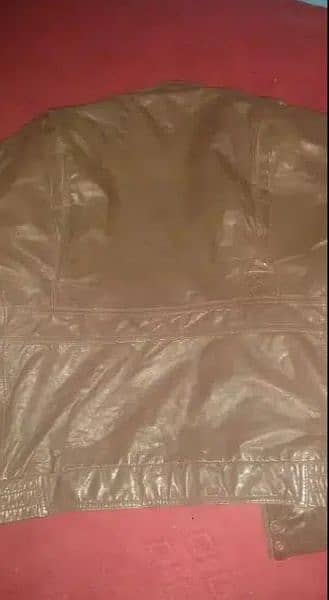 Original Leather jacket Brown  for boys Large Size. 03181061160 6