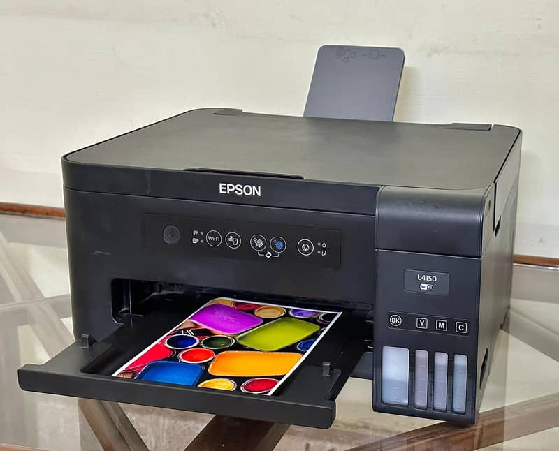 Epson Color Printer Photocopier Scanner Wifi Wireless 0