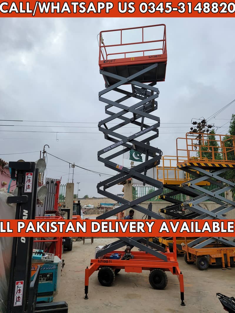 Scissor Lift for Rent in Karachi Pakistan 5