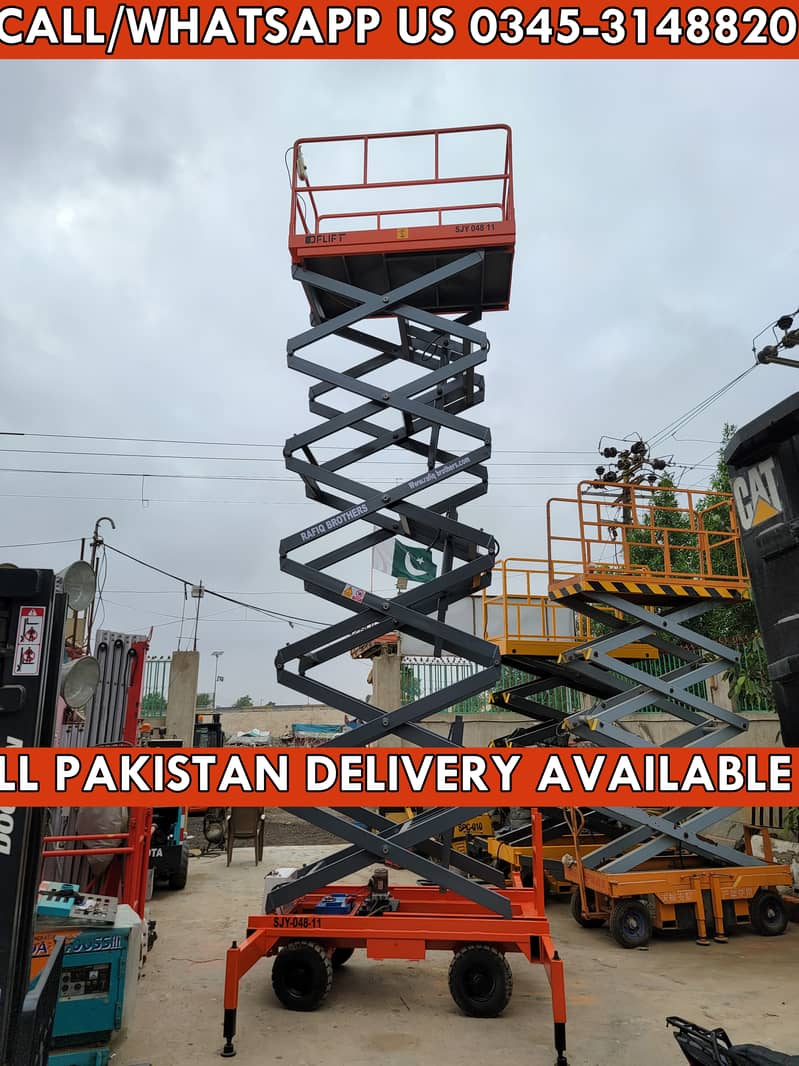 Scissor Lift for Rent in Karachi Pakistan 7