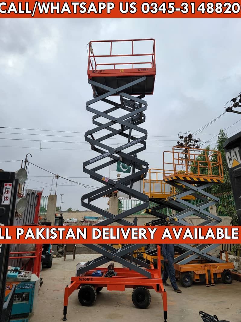Scissor Lift for Rent in Karachi Pakistan 9