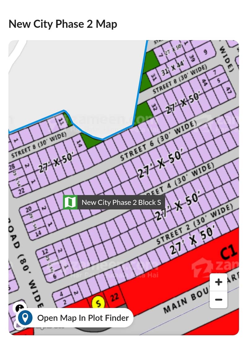 Residential plot in New City Phase-2 S Block for sale 0