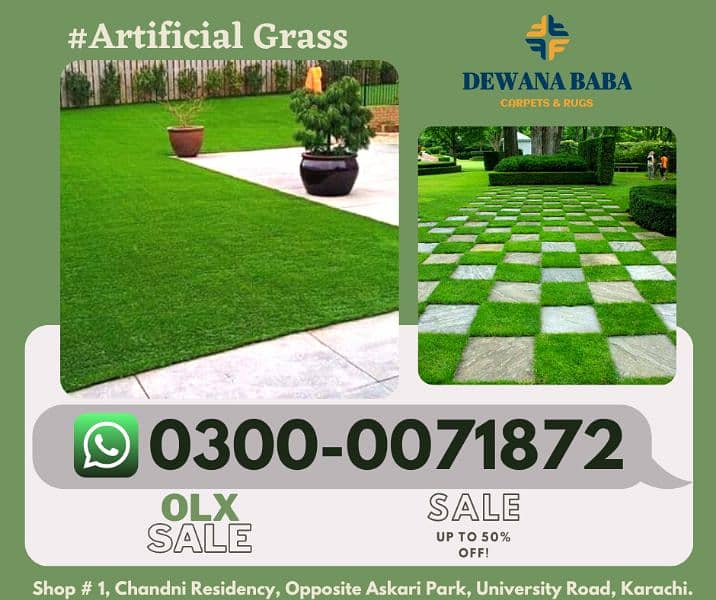 Artificial Grass|Astroturf|Grass Carpet|Carpet|Plane Carpet 0