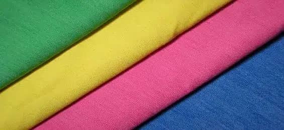 Cotton Denim Twill Loose Fabric Vibrant Colors 1