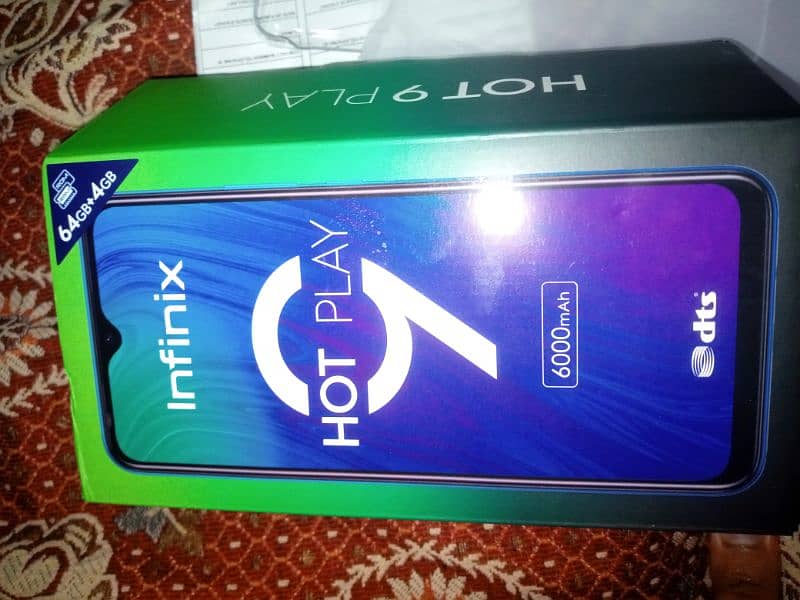 Infinix Hot 9 play with full box 1