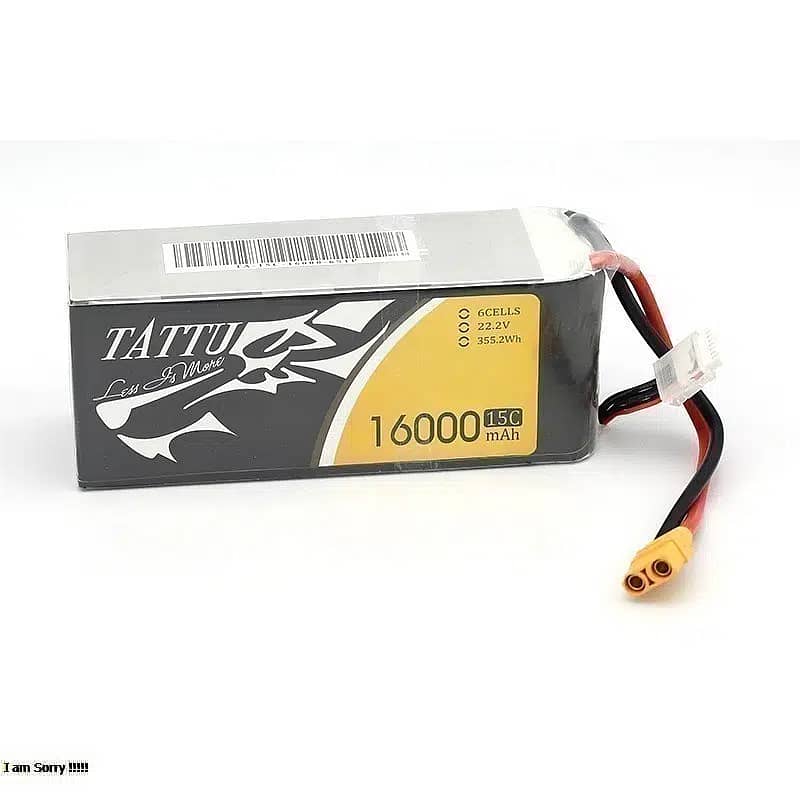 Tattu batteries, agriculture drones batteries 6s,12s and 14s 10